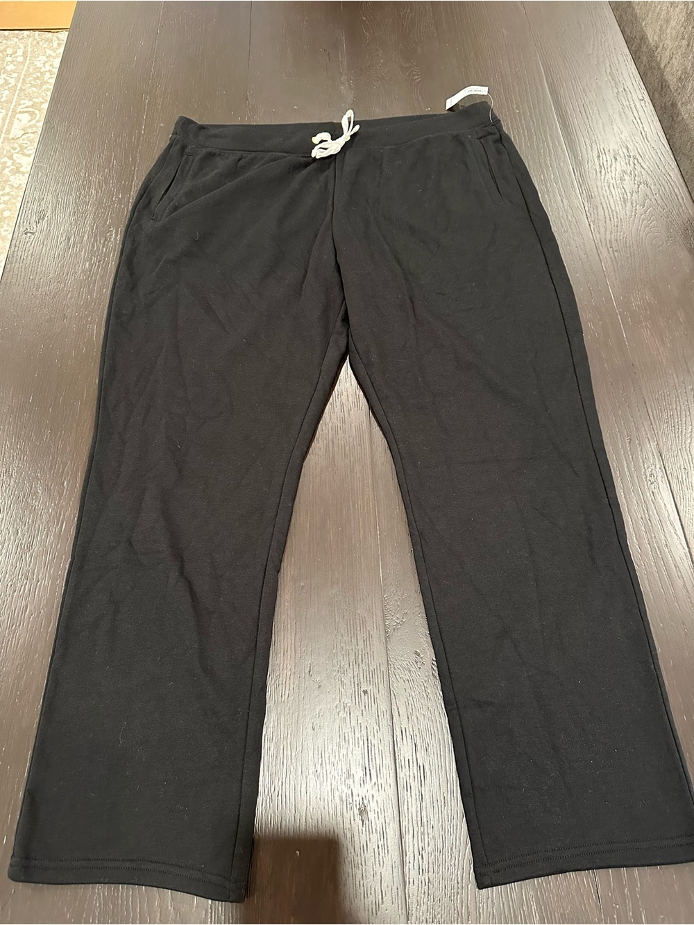 NWT Old Navy Black Drawstring Sweat/Lounge Pants